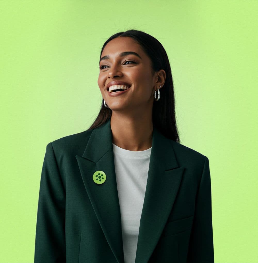 Woman enjoying wellness moment